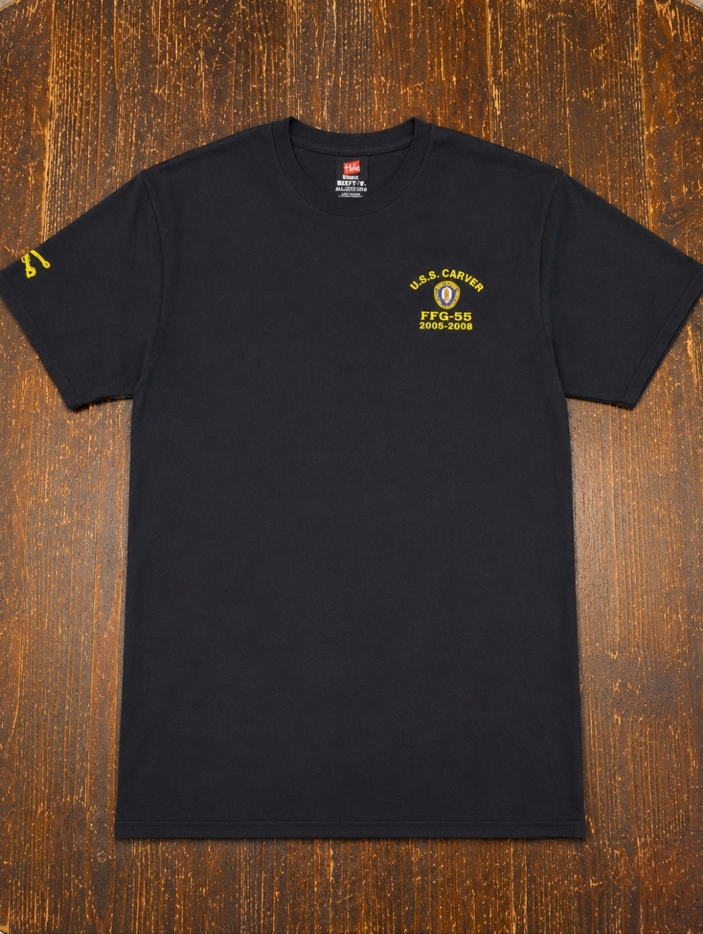 Hanes Black and Yellow Graphic Tee - Picture 1 of 1